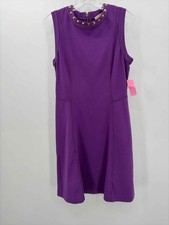 Pre-Owned MICHAEL Michael Kors Purple Size Small Knee Length Sleeveless Dress
