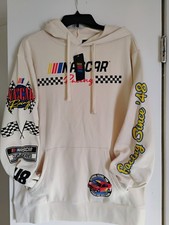 NASCAR Mens Sweatshirt Hoodie With Pockets Size M.