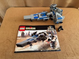 7151 LEGO Complete Star Wars: Sith Infiltrator with manual & minifigure vintage
