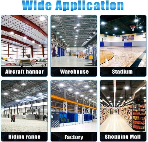 150W UFO LED High Bay Light 21,485LM Warehouse Industrial High Bay Lighting UL - Picture 12 of 12