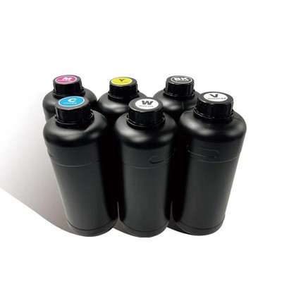 6 Color UV Ink Soft Hard Printer for Epson 1390 Printing on PVC and Glass Sheet