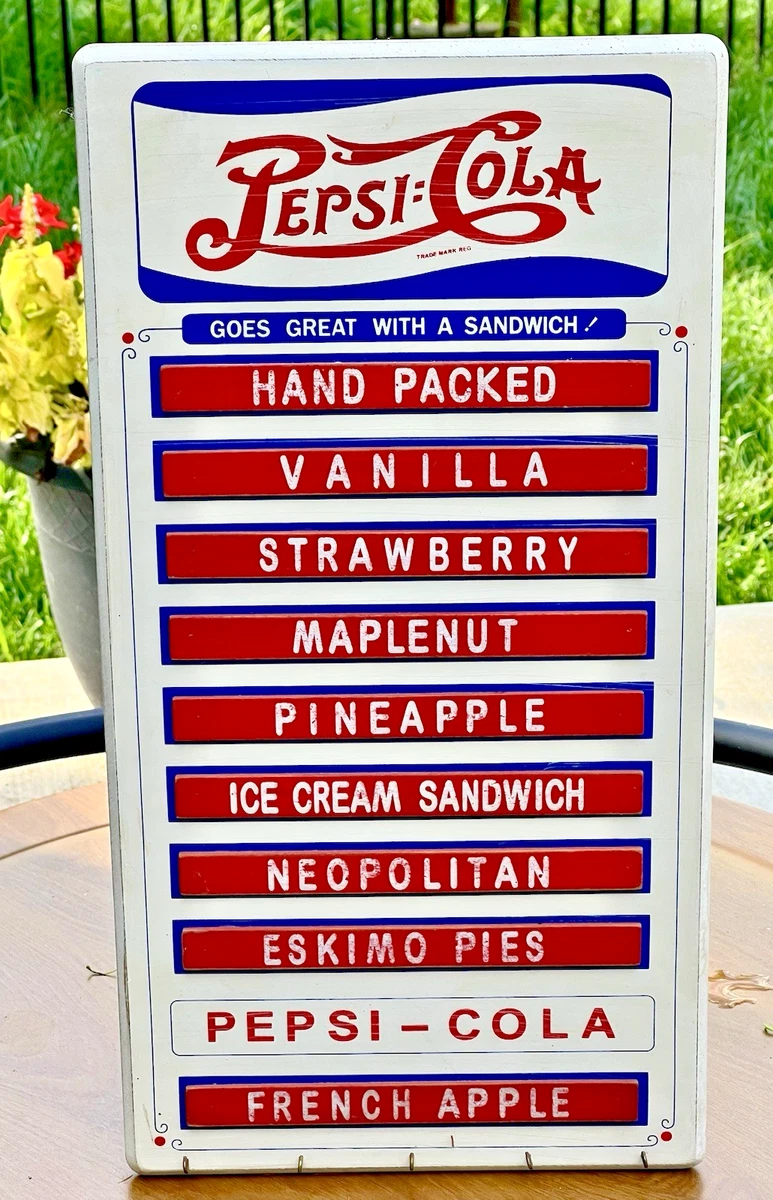 Pepsi Menu Board for sale | eBay