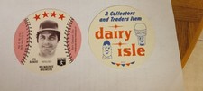 SAL BANDO-1977 Dairy Isle Disc- MILWAUKEE BREWERS- Baseball Card