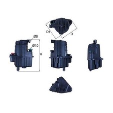 Filtre à carburant Renault MODUS