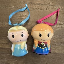 Hallmark Disney Elsa And Anna Ornaments 