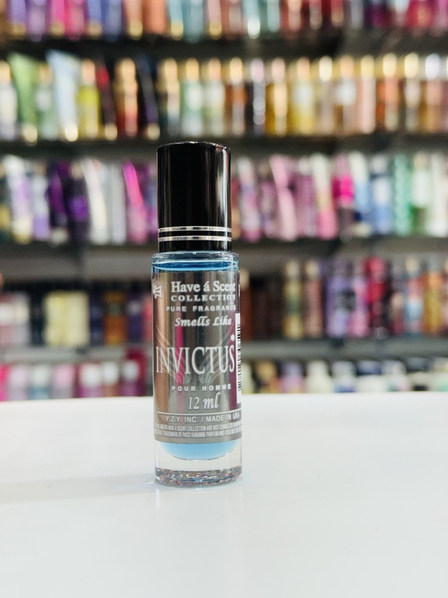 Invictus Men Roll On Body Oil by YZY Perfume 12 Ml