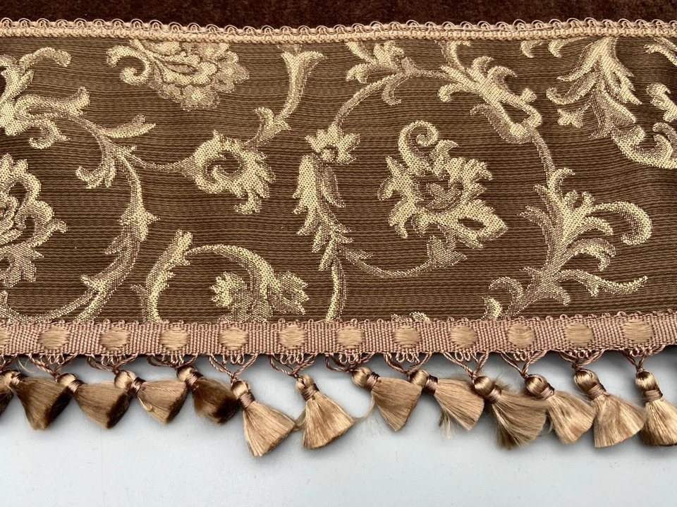 Avanti Ropa de cama Damasco Flecos Moca 2 toallas de baño + 2 toallas de dedo Algodón NUEVO Foto 2 de 4