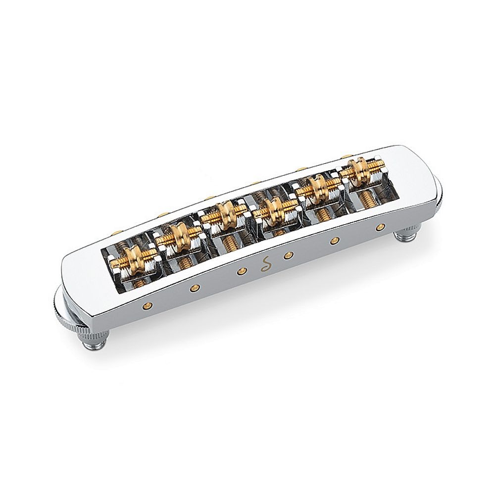 Schaller STM Roller Tune-o-matic Bridge (Chrome)