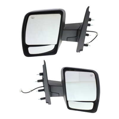 Mirror Power Heated Chrome Pair Set for Nissan NV 1500 2500 3500 NEW
