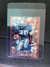 Pacific 1996 Crown Collection Card Show Insert Barry Sanders Lions #6 of 6