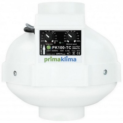Rohrventilator PrimaKlima TC-Klimacontroller 280m³ - 800m³ 