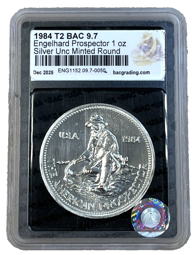 AMERICAN PROSPECTER 1オンスシルバー 1 Oz Engelhard Prospector Silver Round for sale | eBay
