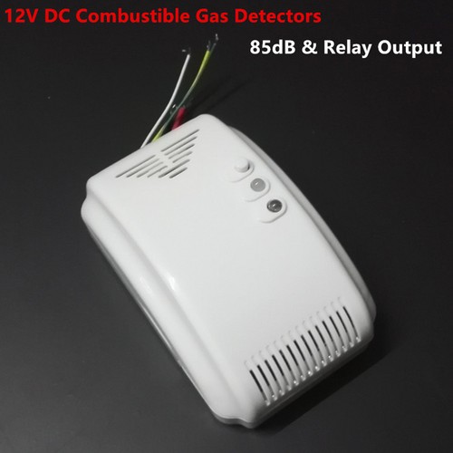 12V RV Gas Leak Detector Alarm Propane Butane Methane Natural Gas Sensor - Foto 10 di 12