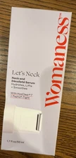NEW Womaness LET'S NECK Neck & Decollete Serum  1.7 oz