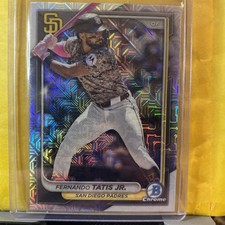 2024 Bowman Chrome Mojo Refractor Fernando Tatis Jr. #92 PWE 