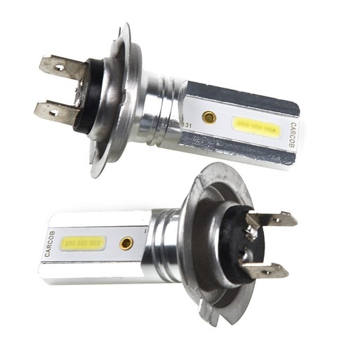 LED Headlight Parts Set White Xenon 100W 2Pcs 6500K Auto Bulbs Car Lamp - Picture 8 of 12