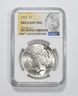 1922 Peace Silver Dollar 100th Anniv 2021 Special Label MS BU Unc NGC *9471