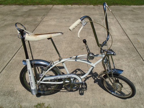 Schwinn Stingray Krate Cotton Picker Baseball Bat Muscle Bike Custom Painted Art