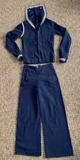 Vintage Pristine US Navy Sailor Cracker Jack Uniform Wool Two 2 Piece Black