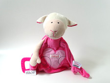 Sigikid Schaf Lamm pink Herz 48599 Schmusetuch Kuscheltuch mit Rassel (T232)