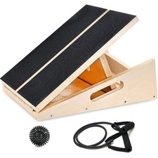 Wadendehnung Schrägbrett Wanddehner Massageball Widerstandsband Fitness