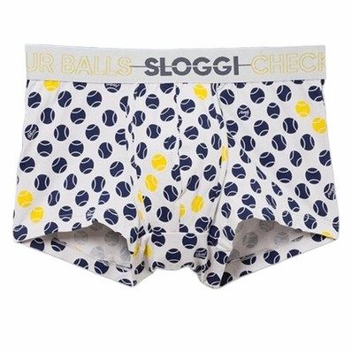 Sloggi Men GO Hipster Short Boxer Herren Unterwäsche Grau L/6 Neu