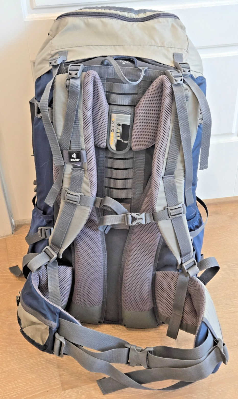 Deuter Act Lite 65 +10 Rucksack Framed Hiking Backpack Daypack Blue & Gray