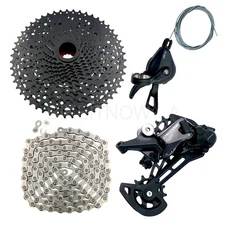 Shimano DEORE M6100 12 Speed Groupset SunRace 11-51T Cassette For Mountain Bike