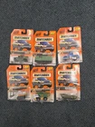 Six New In-package Matchbox Die-cast Vehicles Vintage Cars