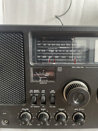 National Panasonic DR49 Weltempfänger Radio FM MW SW Superheterodyne Selten Rare - Afbeelding 5 van 17
