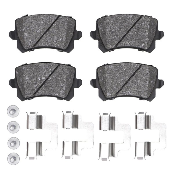 MS 13046027492N-SET-MS BremsbeläGe, BremsklöTze Hinterachse FüR VW Passat B7 (36-image