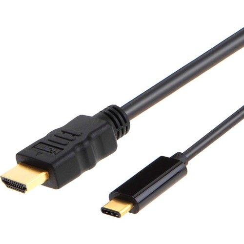 4xem 4XUSBCHDMI6B 6ft/2m Usb-c To Hdmi Adapt Adap Usb-c Video Converter - Black