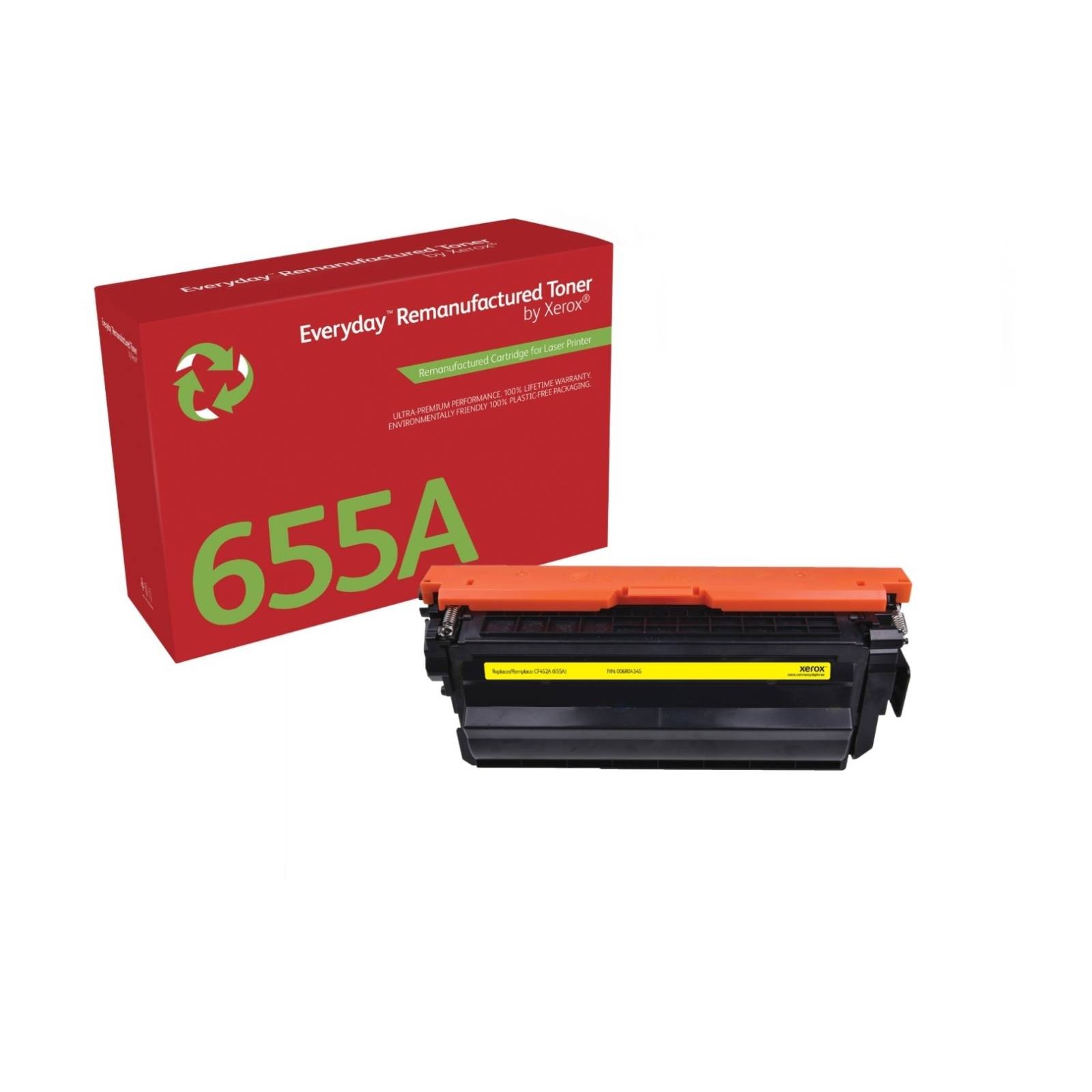 Xerox Everyday 006R04345 Yellow Toner Cartridge Compatible with HP 655A