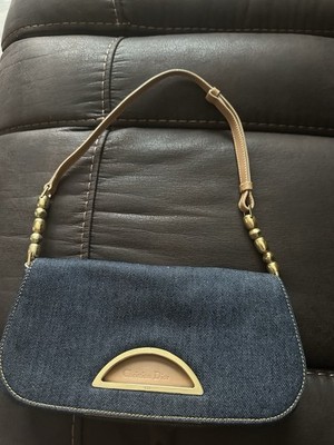 Christian Dior Blue Denim Malice Bag