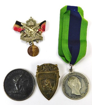 Set of 4 German Germany Austria Austrian WW1 Medal Badge C