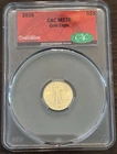 2026 CAC MS70 1/10 oz Gold Eagle G $5 Red Book Special Edition Slab MS 70 MINT!