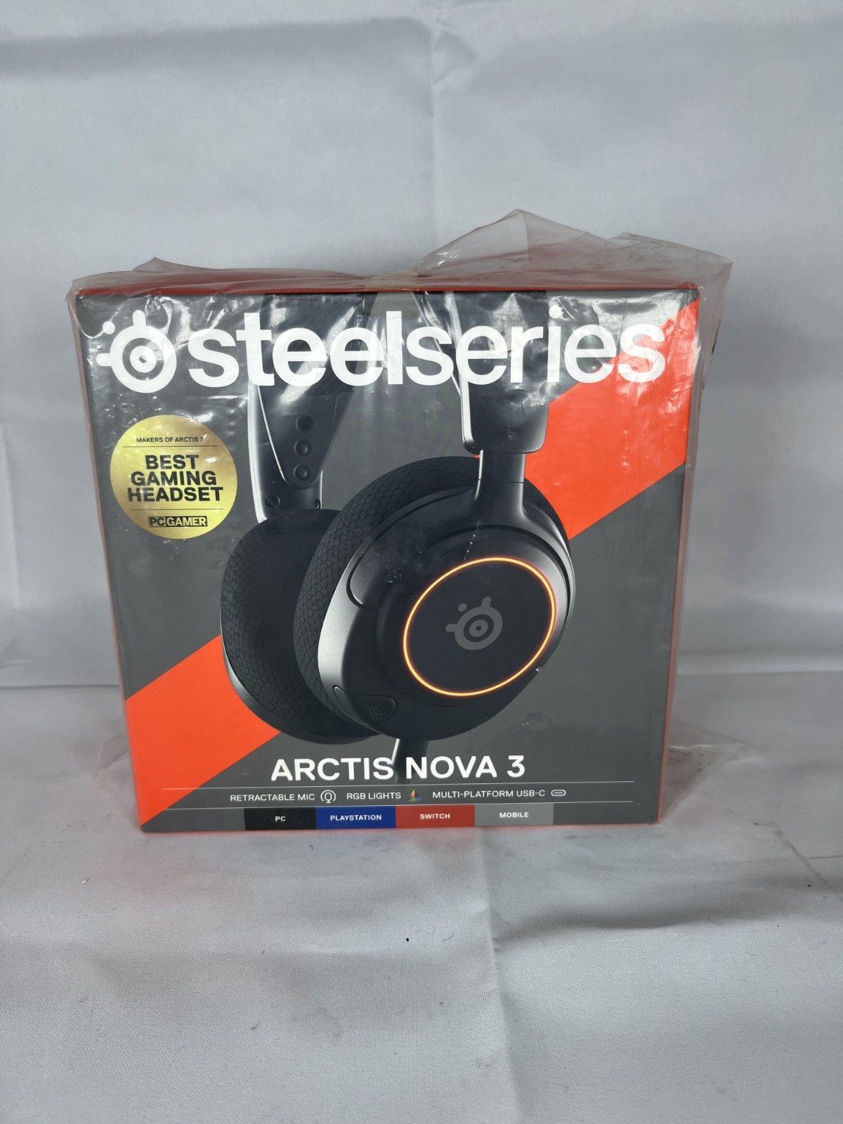 Steelseries Black Arctis Nova 3 Headset Wired Head-Band Gaming Usb Type-C Bl - Image 2