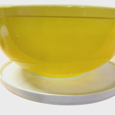 Pyrex Yellow  404 Vintage Nesting Mixing Bowl 4 Qt Large 1950s