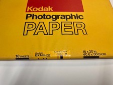 Kodak Ektalure Photographic Paper 16 X 20 Unopened