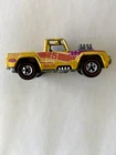 Hot Wheels Rare Baja Bruiser #5 1973. Yellow, Red, Magenta. Hong Kong.