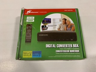 Mediasonic Homeworx HW130STB ATSC Digital Converter Box with Recording