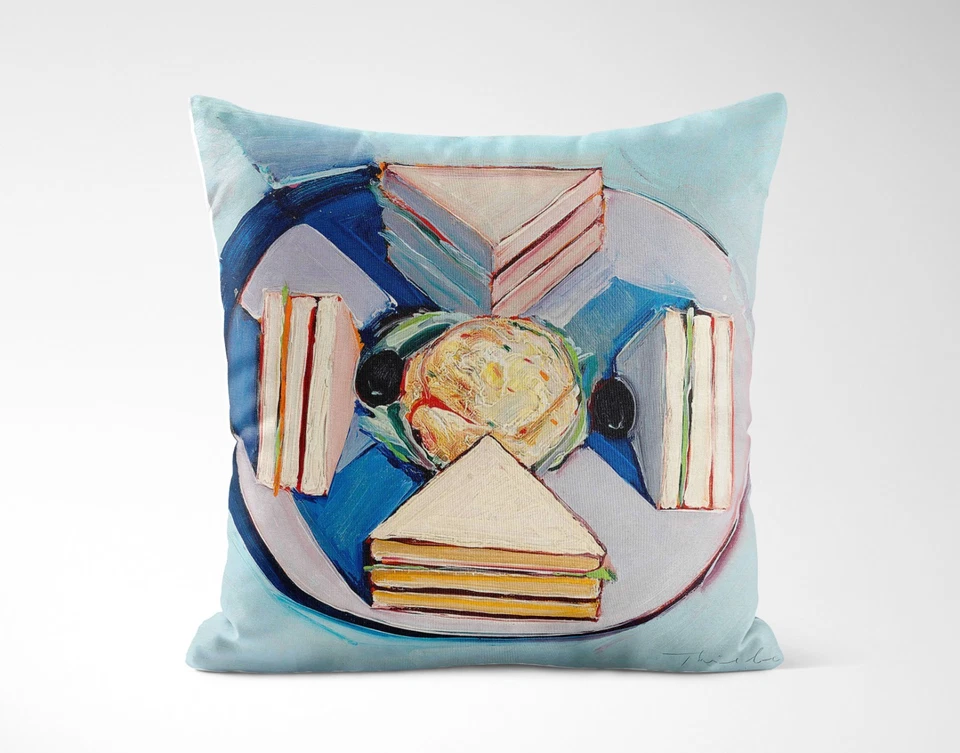 Lienzo estirado impresión artística giclée - póster - funda de almohada. sandwich 2428P Foto 3 de 4