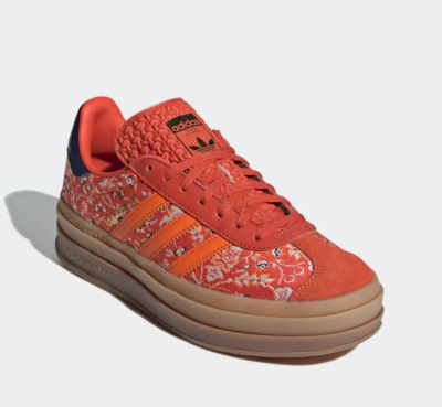 スニーカー adidas Gazelle Bold Red Orange ID1425 adidas Gazelle Bold Unisex Lifestyle Casual Shoes Sneakers