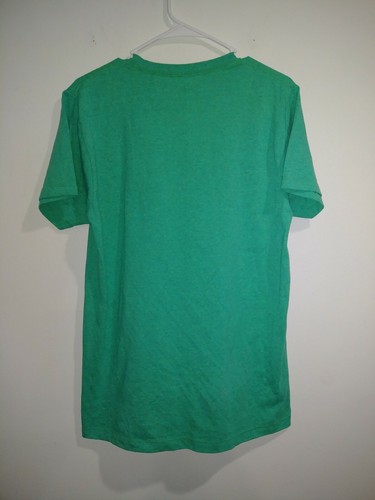Disney Tinkerbell I'm So Fly I NeverLand Peter Pan Green T-Shirt Crewneck Size M - Picture 7 of 9