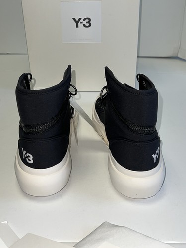 Adidas Yohji Yamamoto Y-3 AJATU CORTE ALTO H05621 Negro Hombre Zapatos Tenis 10! - Imagen 9 de 12