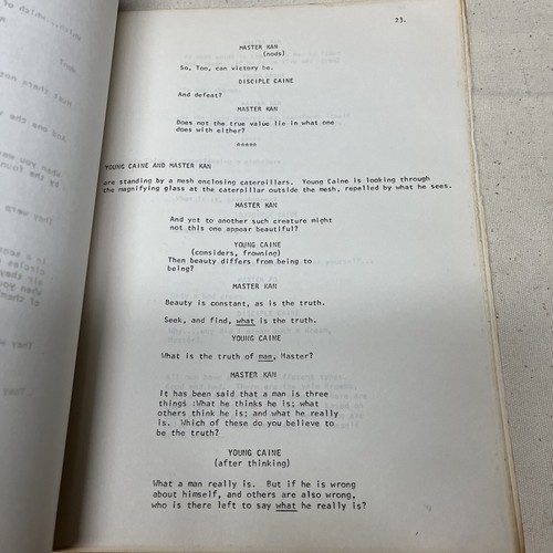 KUNG FU 1974 Season 2 Screenplay Book - Picture 4 of 6