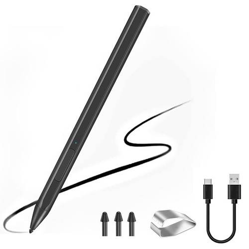 Magnetic Stylus Pen with Charging Cable For Surface Pro 8/ASUS Transformer 3 Pro - Picture 11 of 12