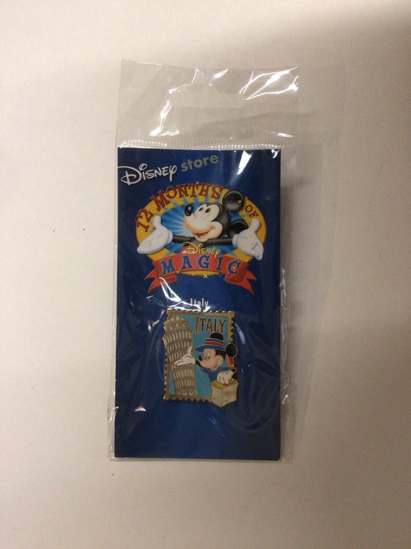 12 Months of Magic - Disney Store Country Stamp Italy Mickey Disney