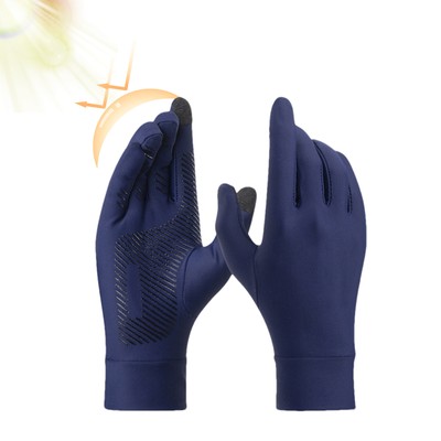 1 Paar Angelhandschuhe, atmungsaktiv, UV-Schutz, rutschfest, zum Angeln, Eisseid