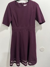 calvin klein dress 8 Burgandie